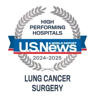 US News Badge Lung Cancer